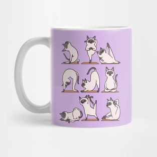 Siamese Cat Yoga Mug